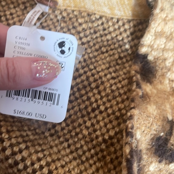 BNWT ✨Free People  Stateside Cardigan in S  🐆 - Picture 4 of 8